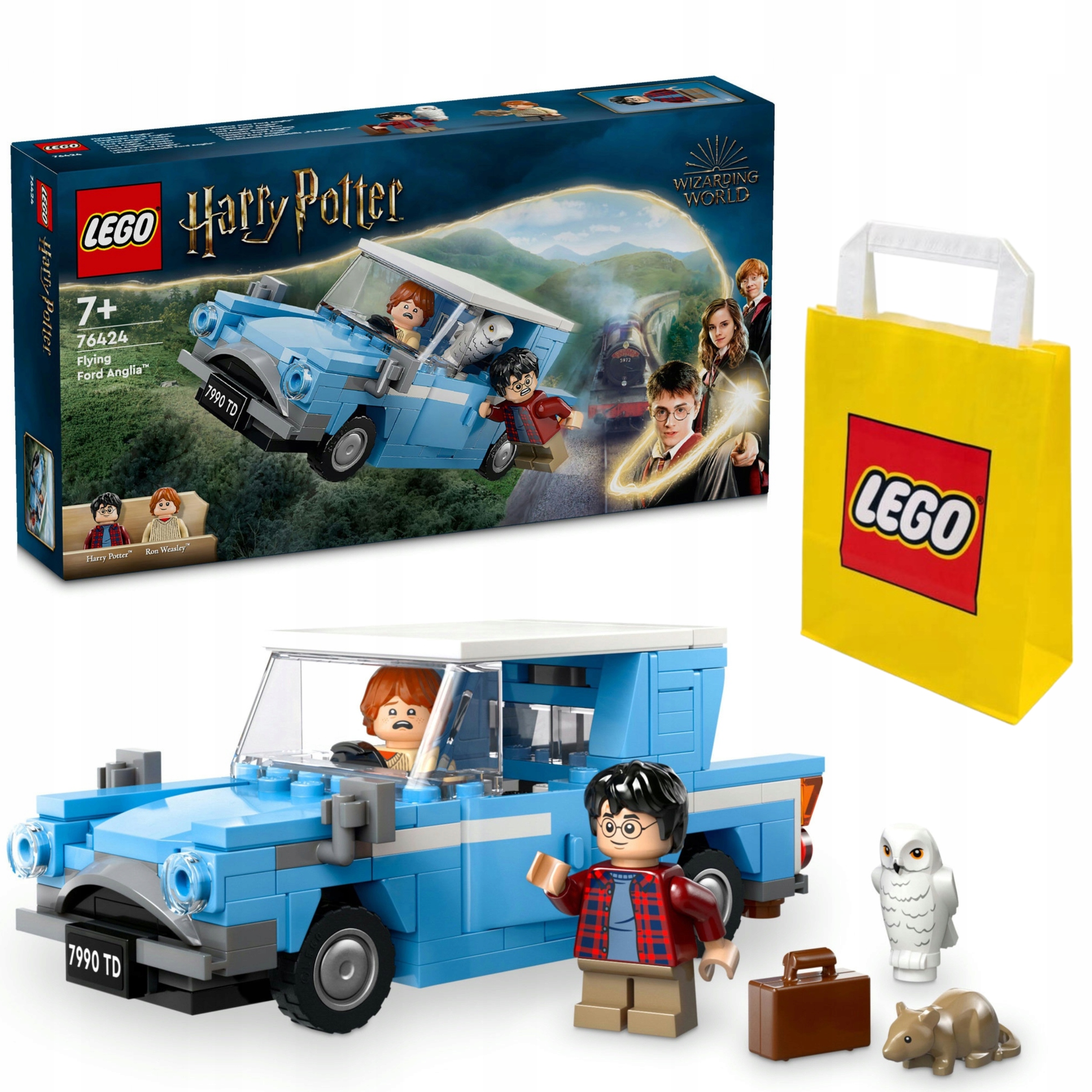 Zestaw Lego Harry Potter Latający Ford Anglia Samochód 76424