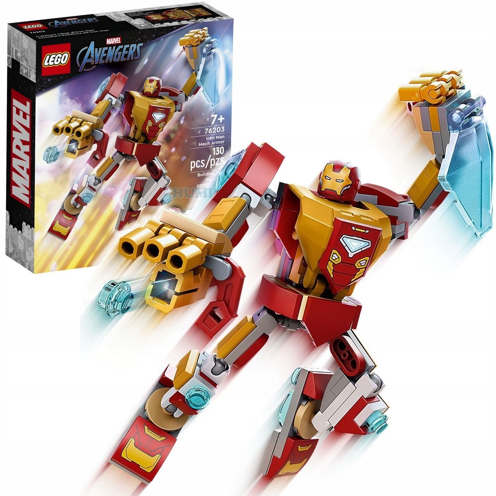

Lego Marvel 76203 Mech figurka Ironman Avengers