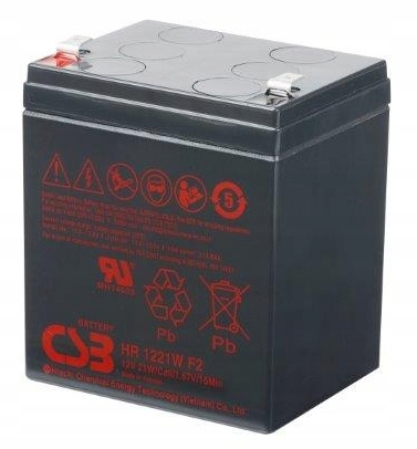 

Akumulator Agm Csb Hr 1221 WF2 (12V 5,3Ah)