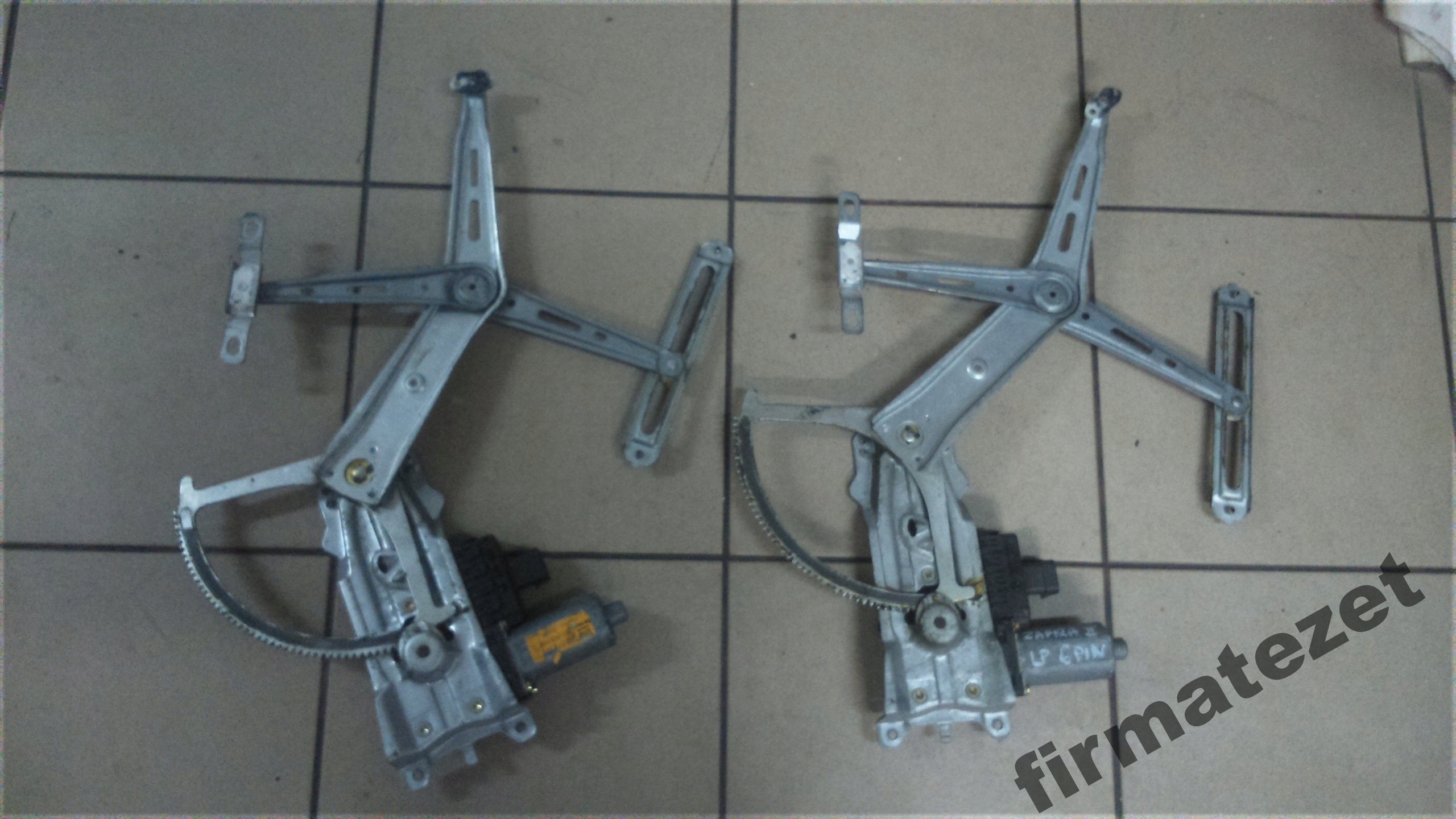 OPEL ZAFIRA A 98-05 MECHANIZM SZYBY LEWY PRZEDNI