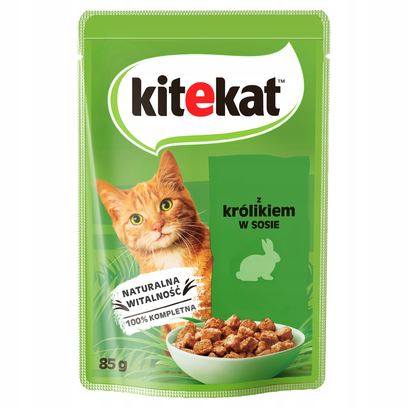 13 x Kitekat Krmivo pro kočky s králíkem 85 g
