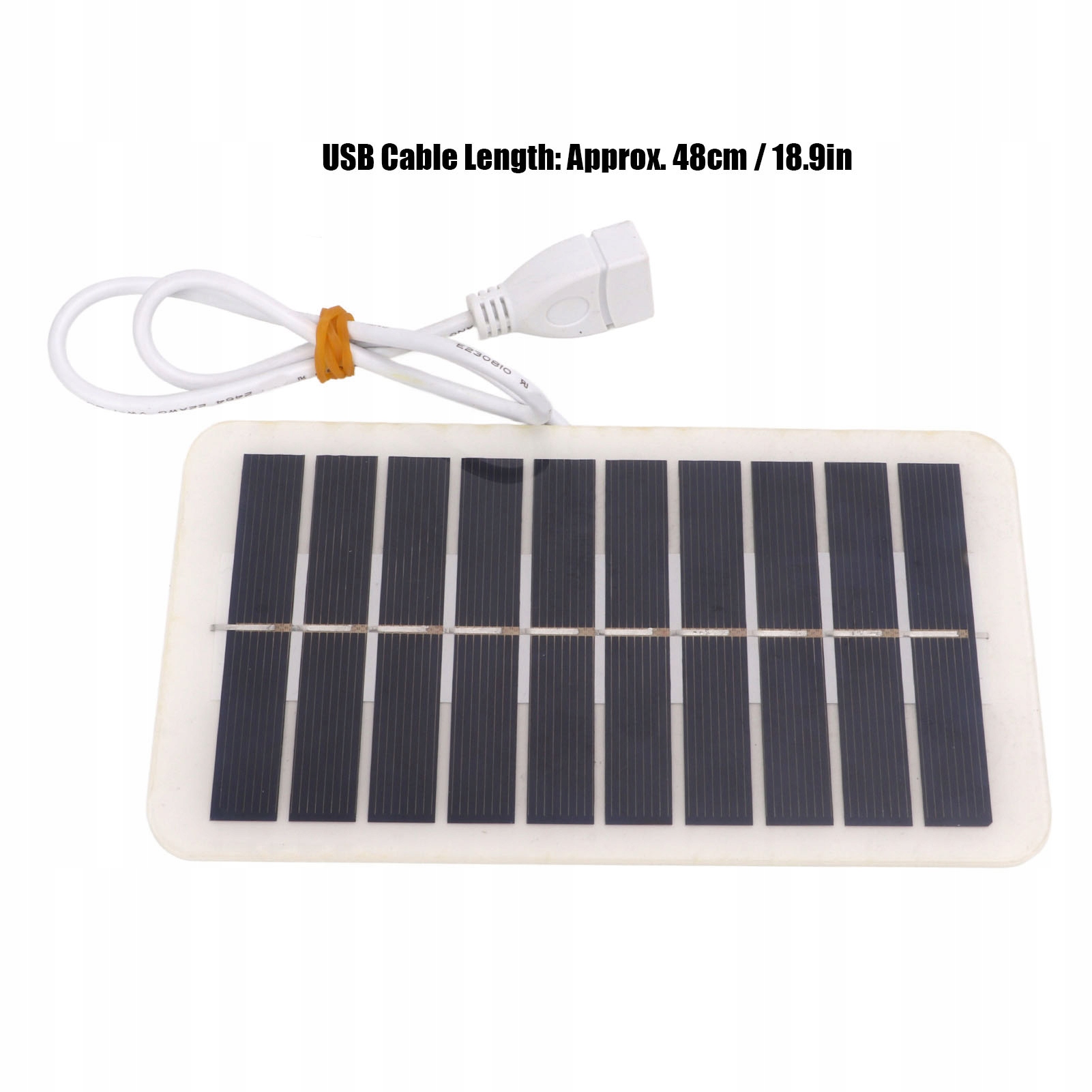 SOLARNA ŁADOWARKA USB BATERIA SŁONECZNA 2W 5V Marka bez marki