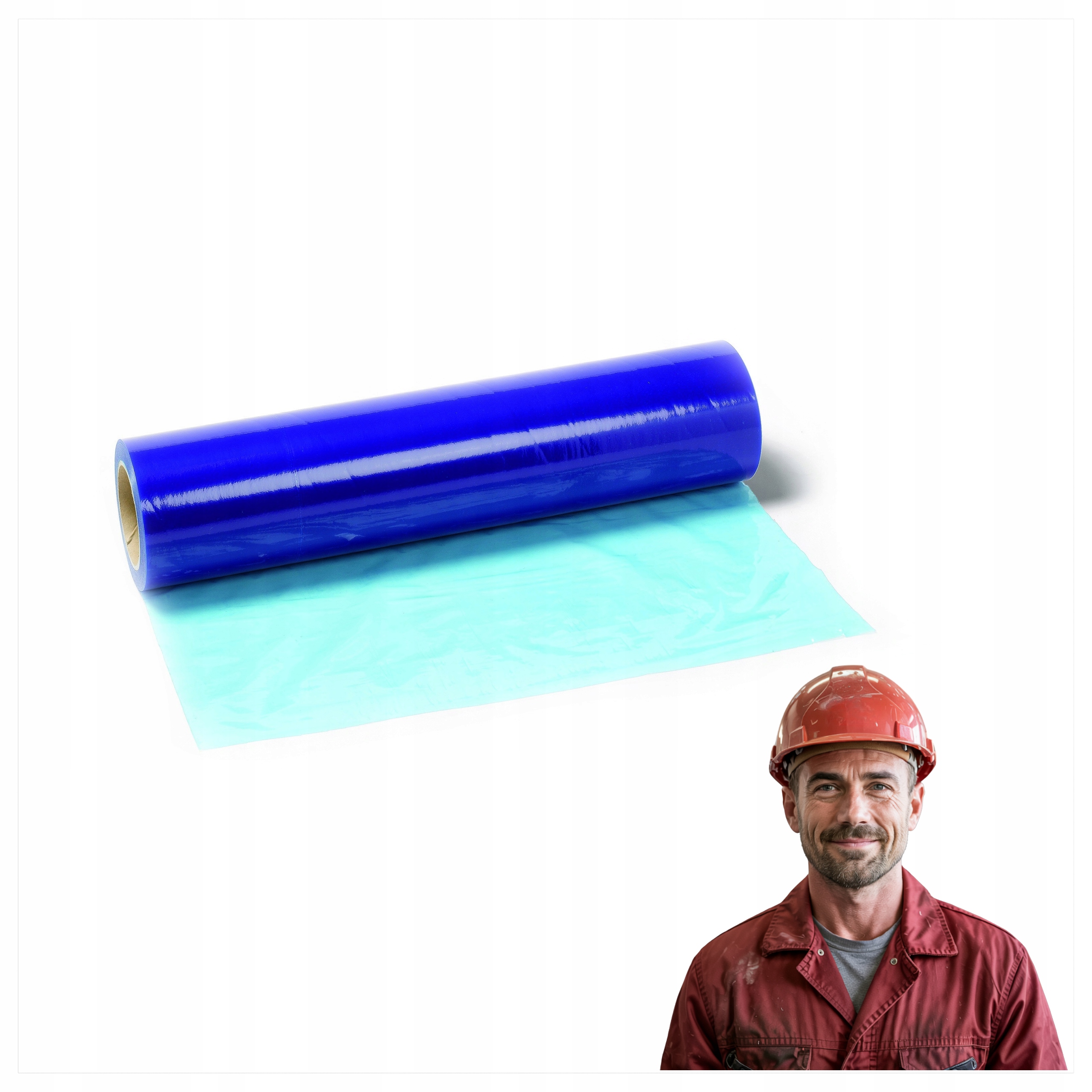 Fólie samolepicí modrá 50 cm x 100 m Protect Schuller