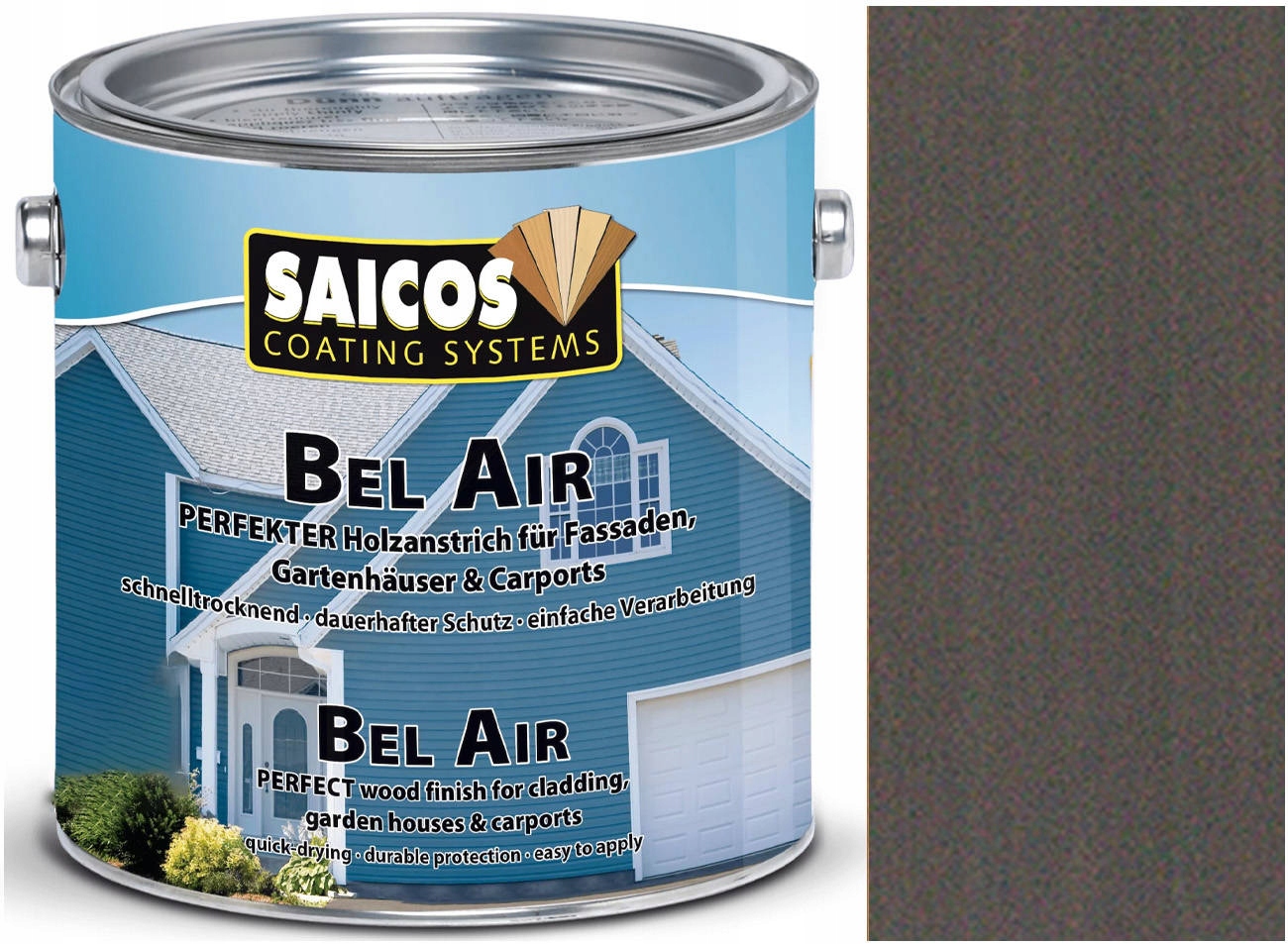 Saicos farba fasády Antracit Tran. 720092 2,5L