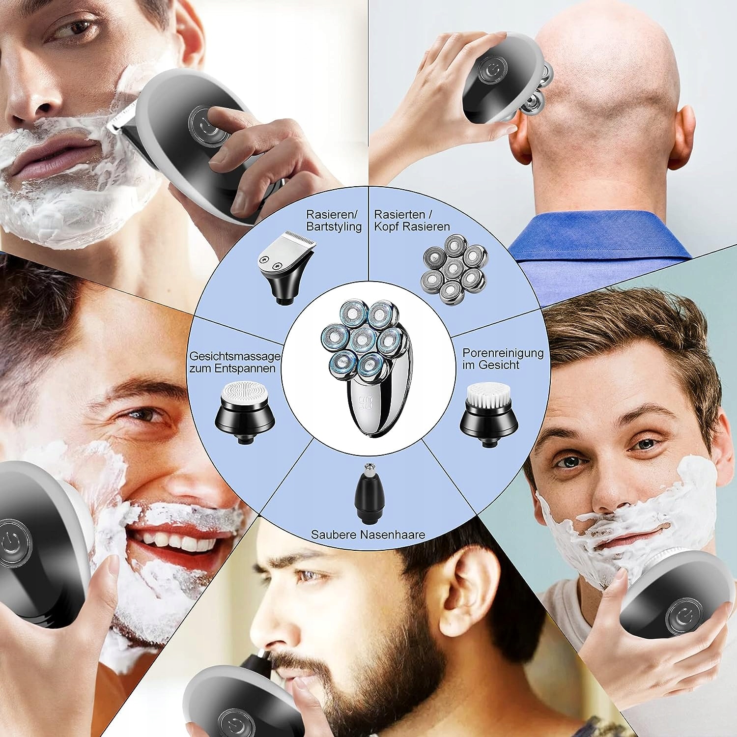 GOLARKA MĘSKA MASZYNKA DO GOLENIA BRODY GŁOWY Kod producenta GOLARKA MĘSKA MASZYNKA DO GOLENIA BRODY GŁOWY