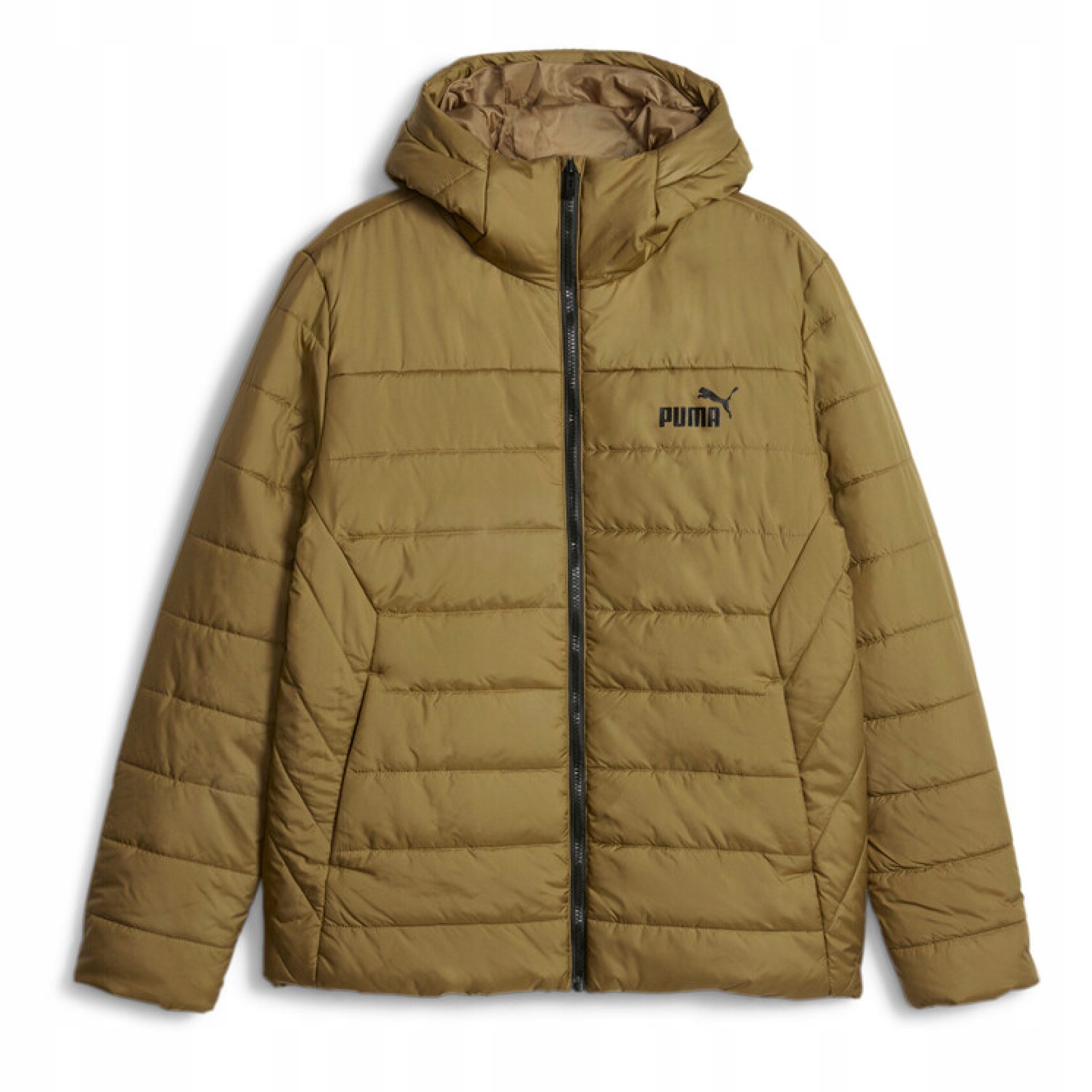 Pánská bunda Puma Ess Hooded Padded Hnědá M