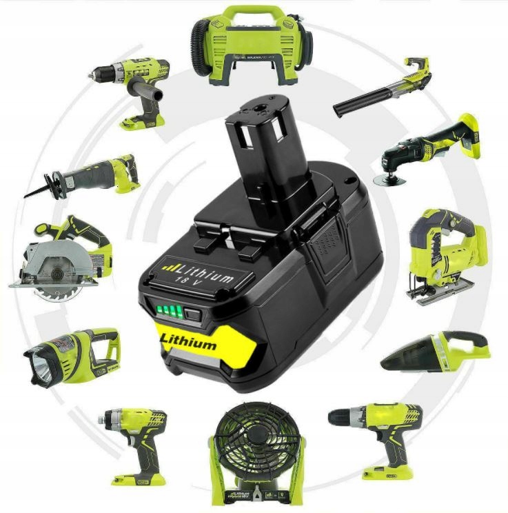 

Akumulator Bateria do Ryobi One+ 18V 5,0Ah