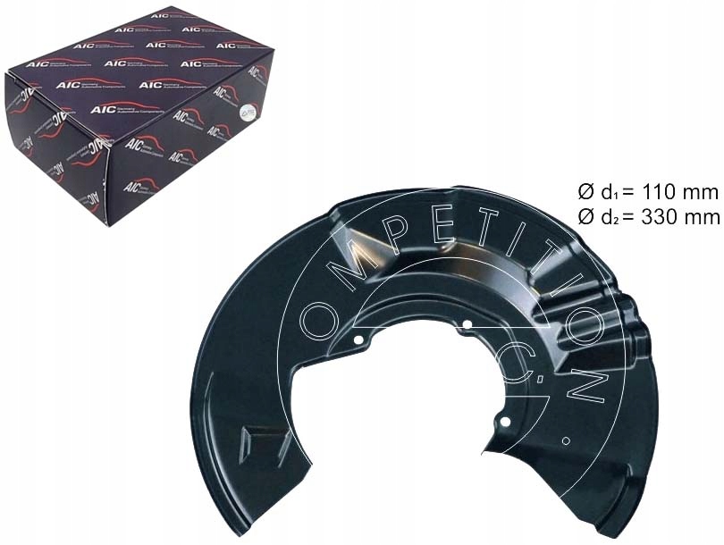 OSŁONA TARCZY HAM.LEWA AIC