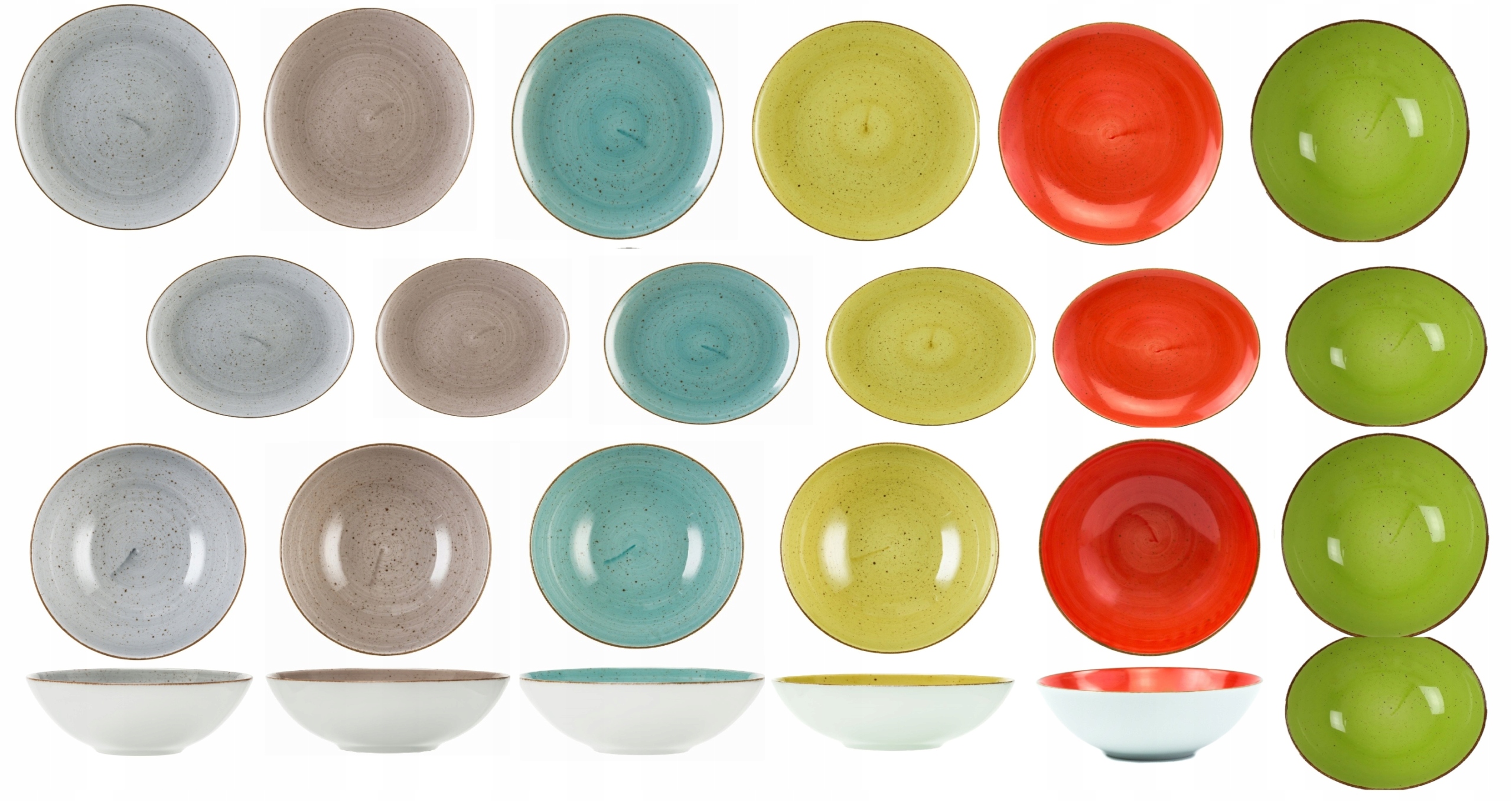 

Lubiana Boss Kolorowy Serwis Obiadowy 18 el 6 os