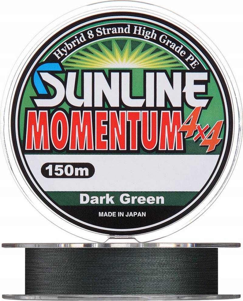 Sunline Momentum 4x4 #0.6 10lb 150m Dg