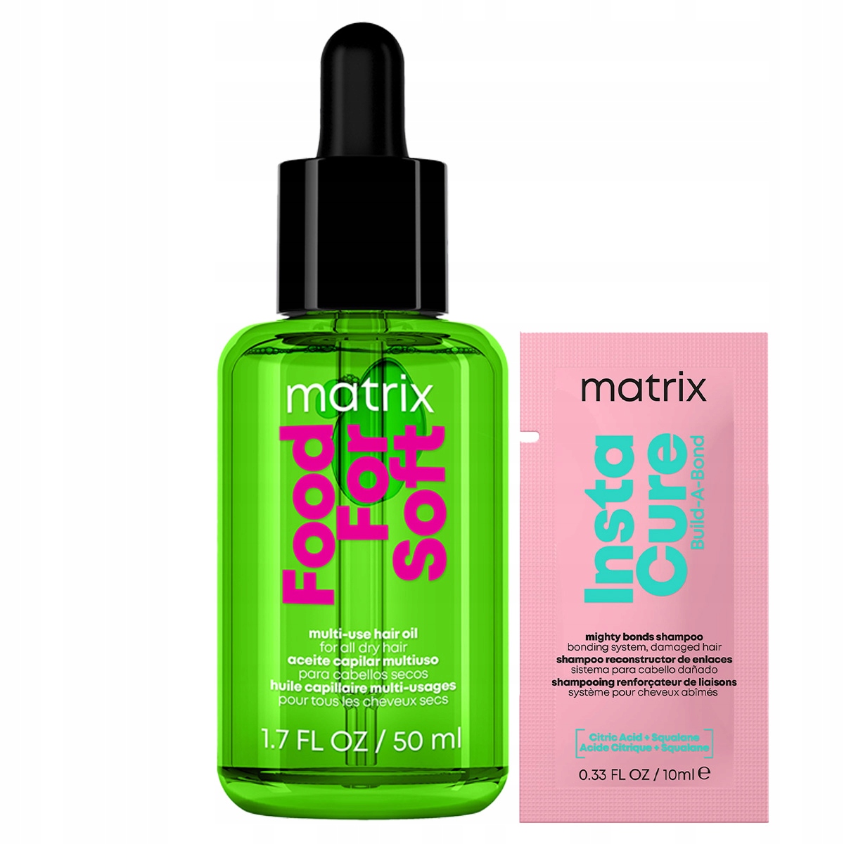 Matrix Food For Soft hydratační olej na vlasy 50 ml Dárek