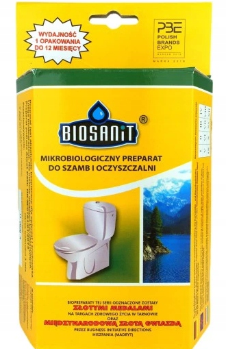 

Preparat do szamba proszek Biosanit 250g
