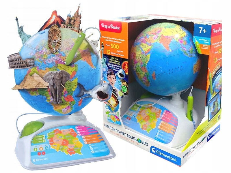 CLEMENTONI GLOBUS INTERAKTYWNY EDUGLOBUS PREMIUM n