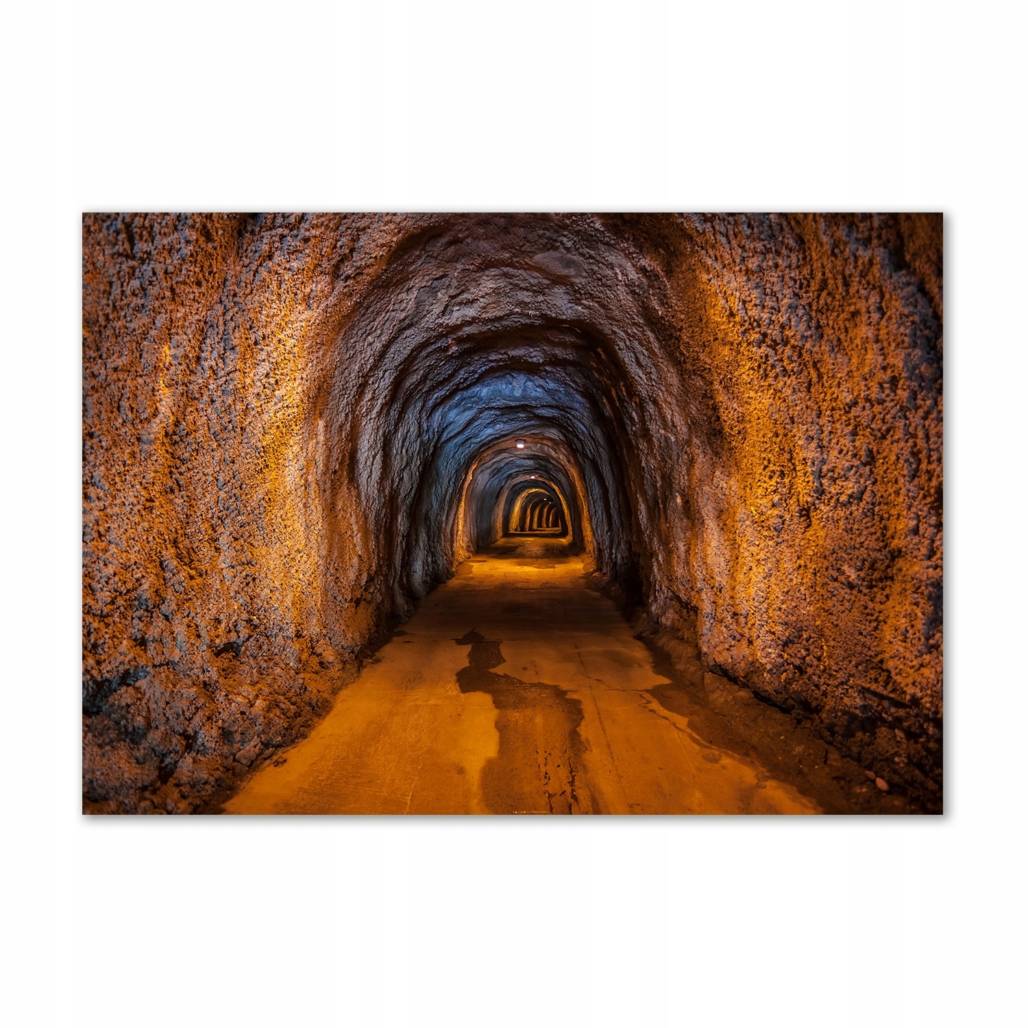 

Foto obraz szkło akryl Podziemny tunel 100x70cm