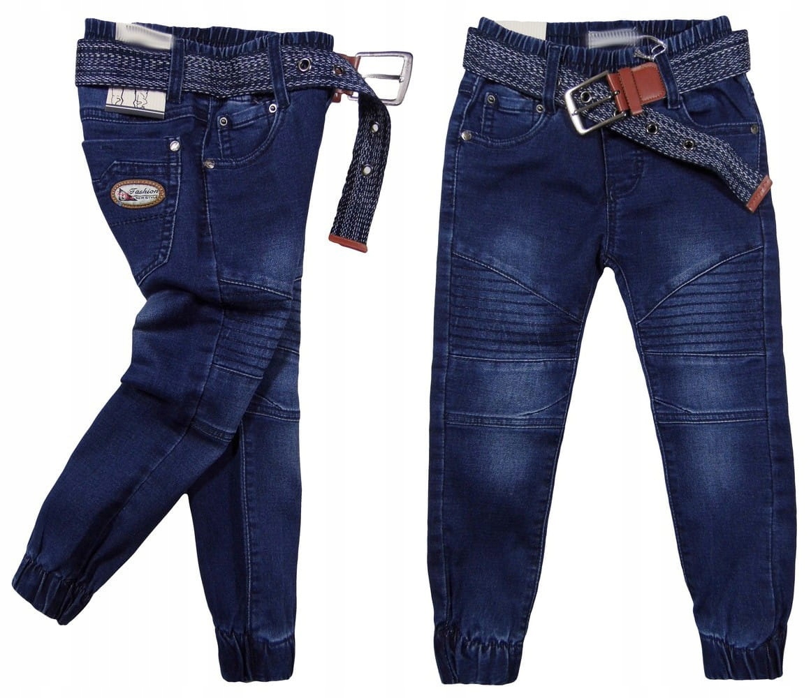 

spodnie joggery Agustin 5141 miękki jeans 146/152