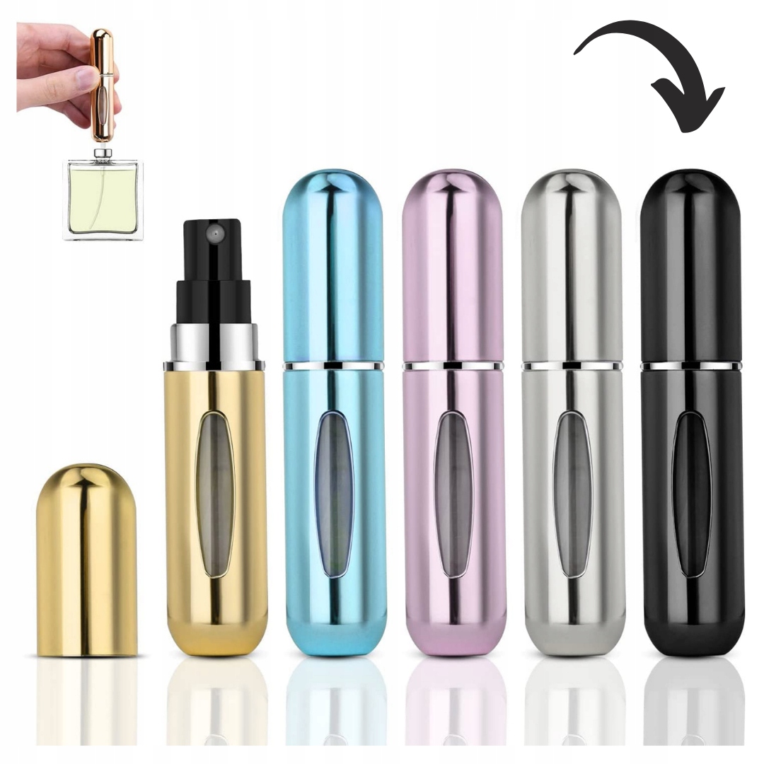 Buteleczka NA PERFUMY, fiolka, atomizer, zaworek