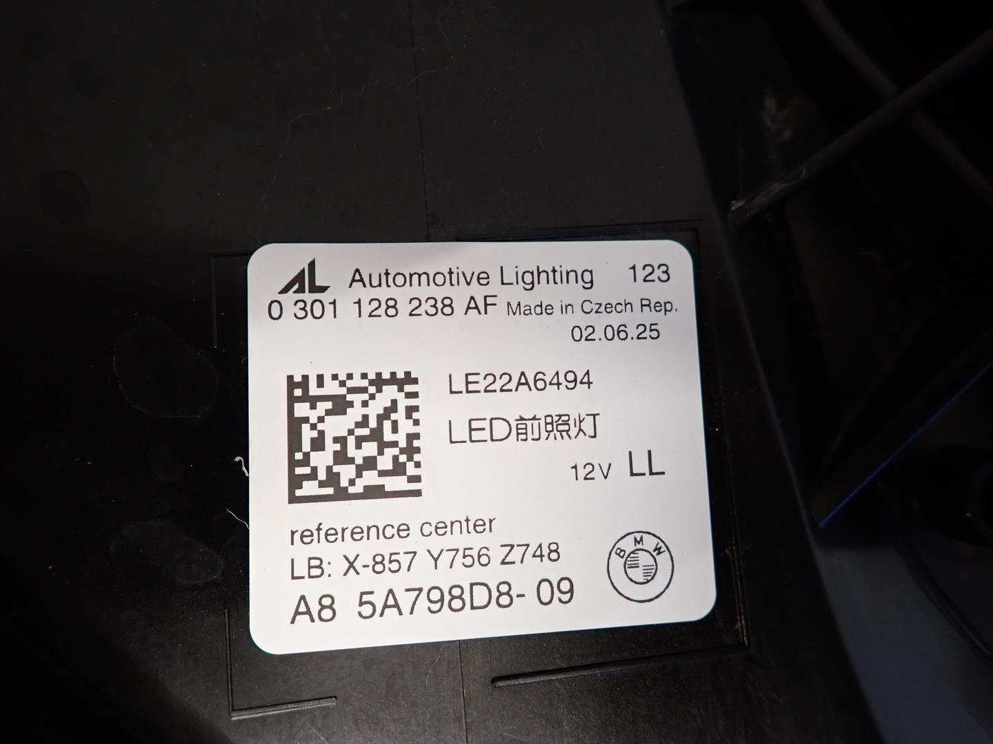 light front front right BMW 5 G60 G61 2023- FULL ED 5A798D8
