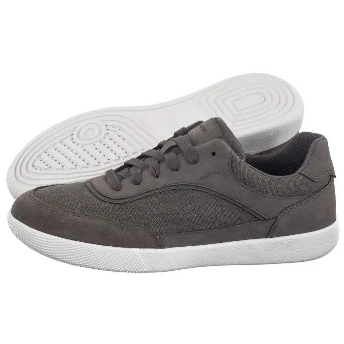 Pánské sportovní tenisky Geox U Rieti Dk.Grey U5570A 010EK Šedé