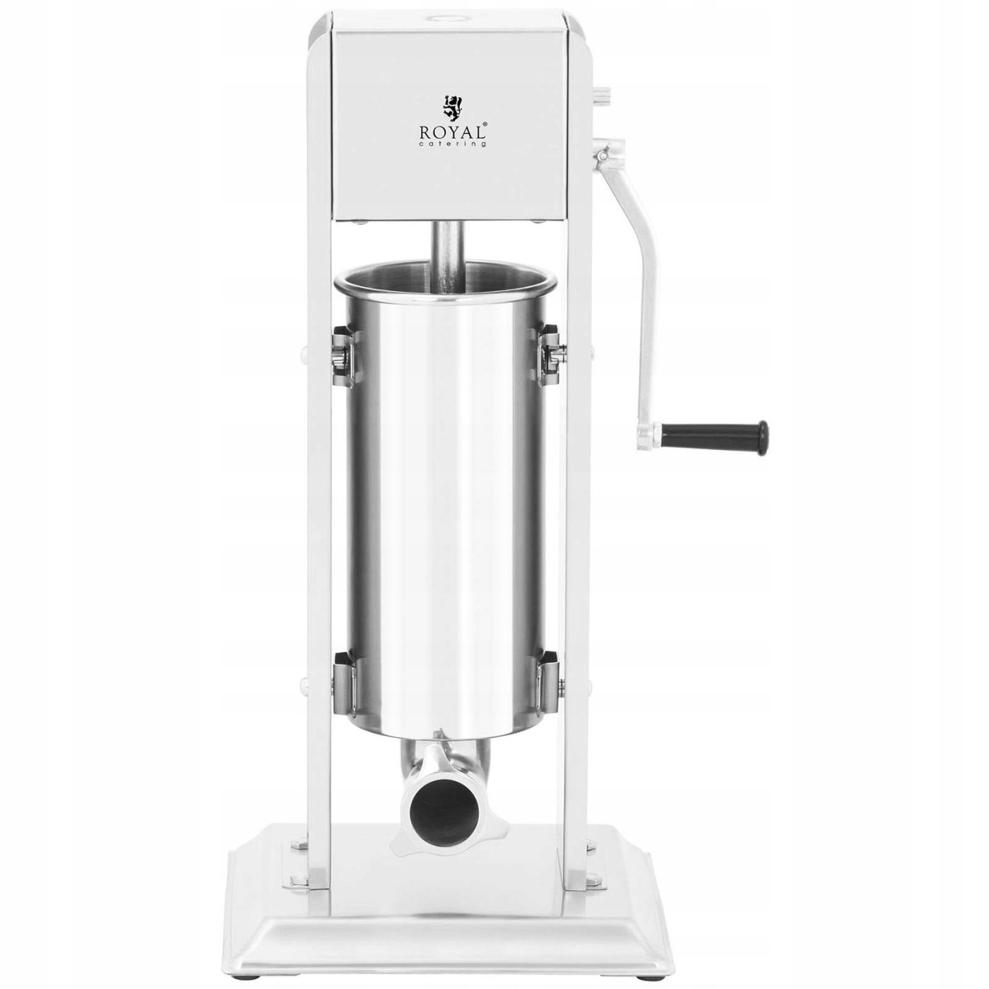 NADZIEWARKA KIEŁBASY STAL NIERDZEWNA PIONOWA 5 L. Zasilanie ręczne