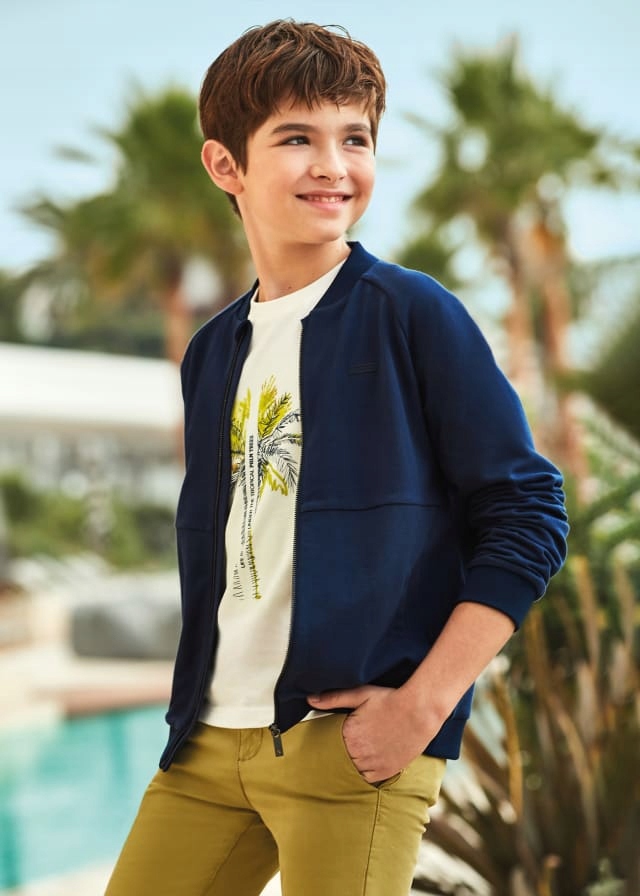 GRANATOWA BLUZA STÓJKA 6447 MAYORAL 166 cm Wiek dziecka 0 +