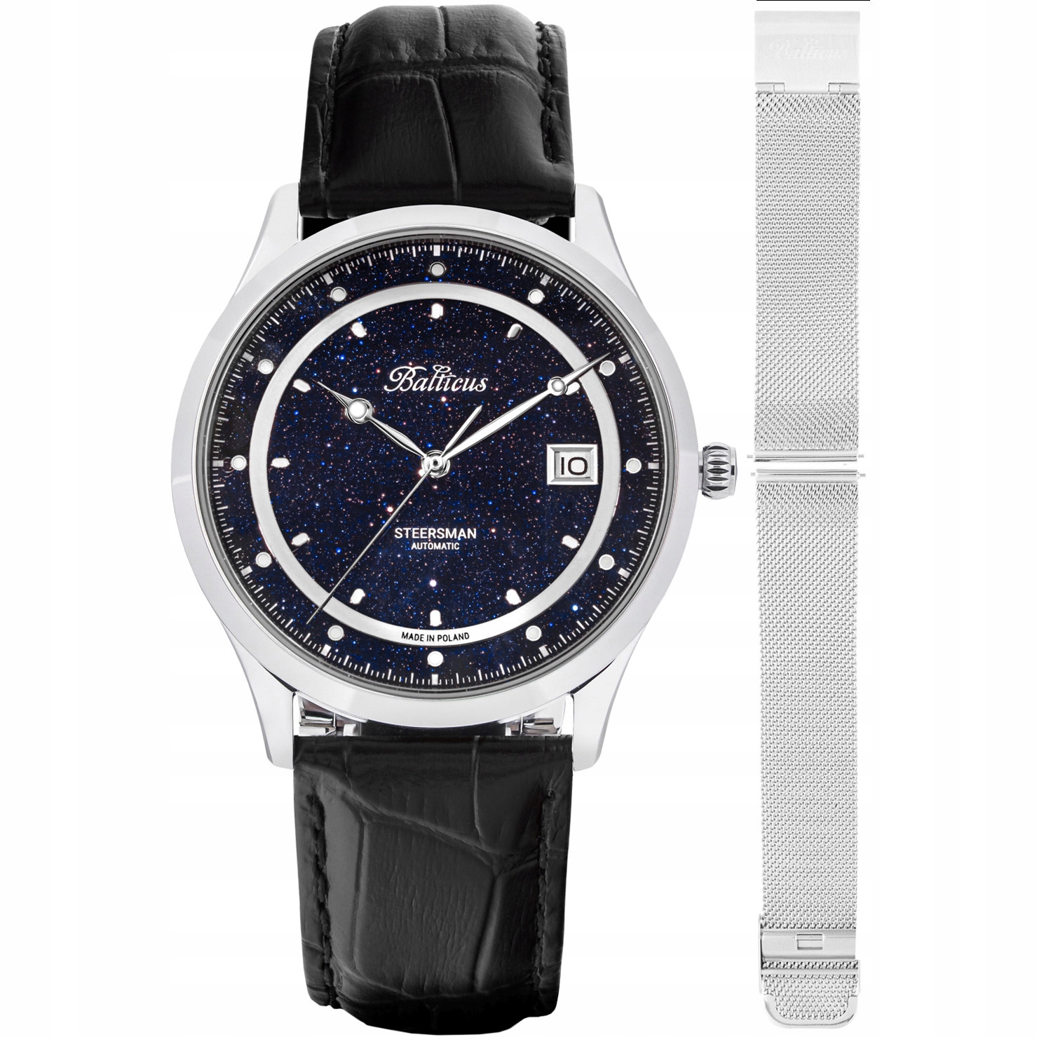 Pánské Hodinky Balticus Blt-balstave-p stříbrný náramek