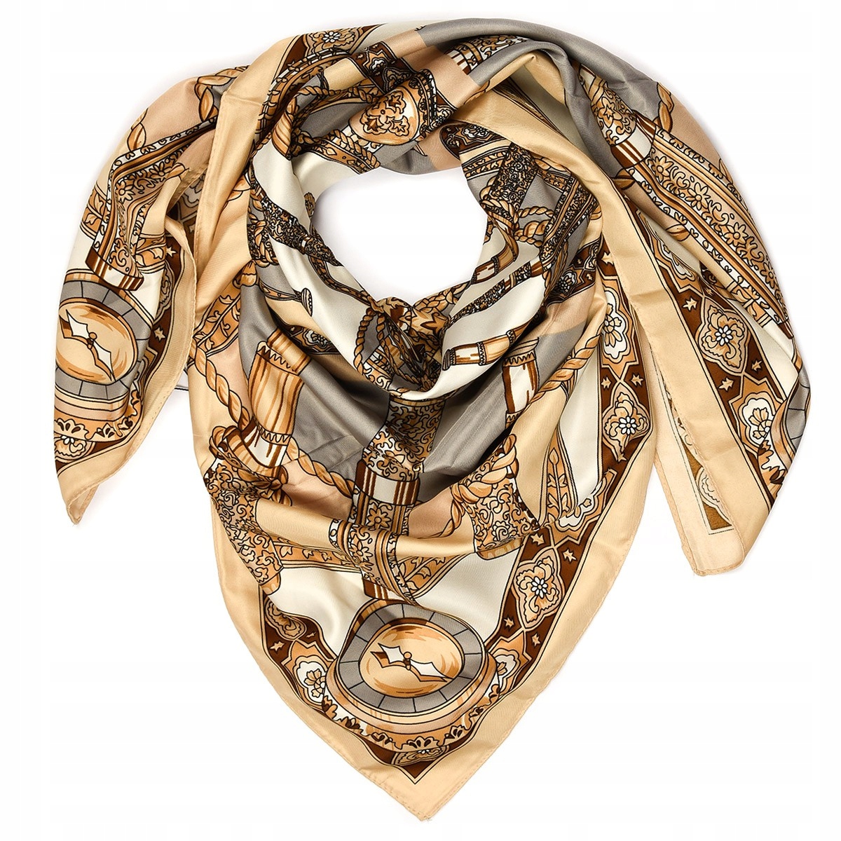 Chusta damska apaszka pod szyję lekka elegancka