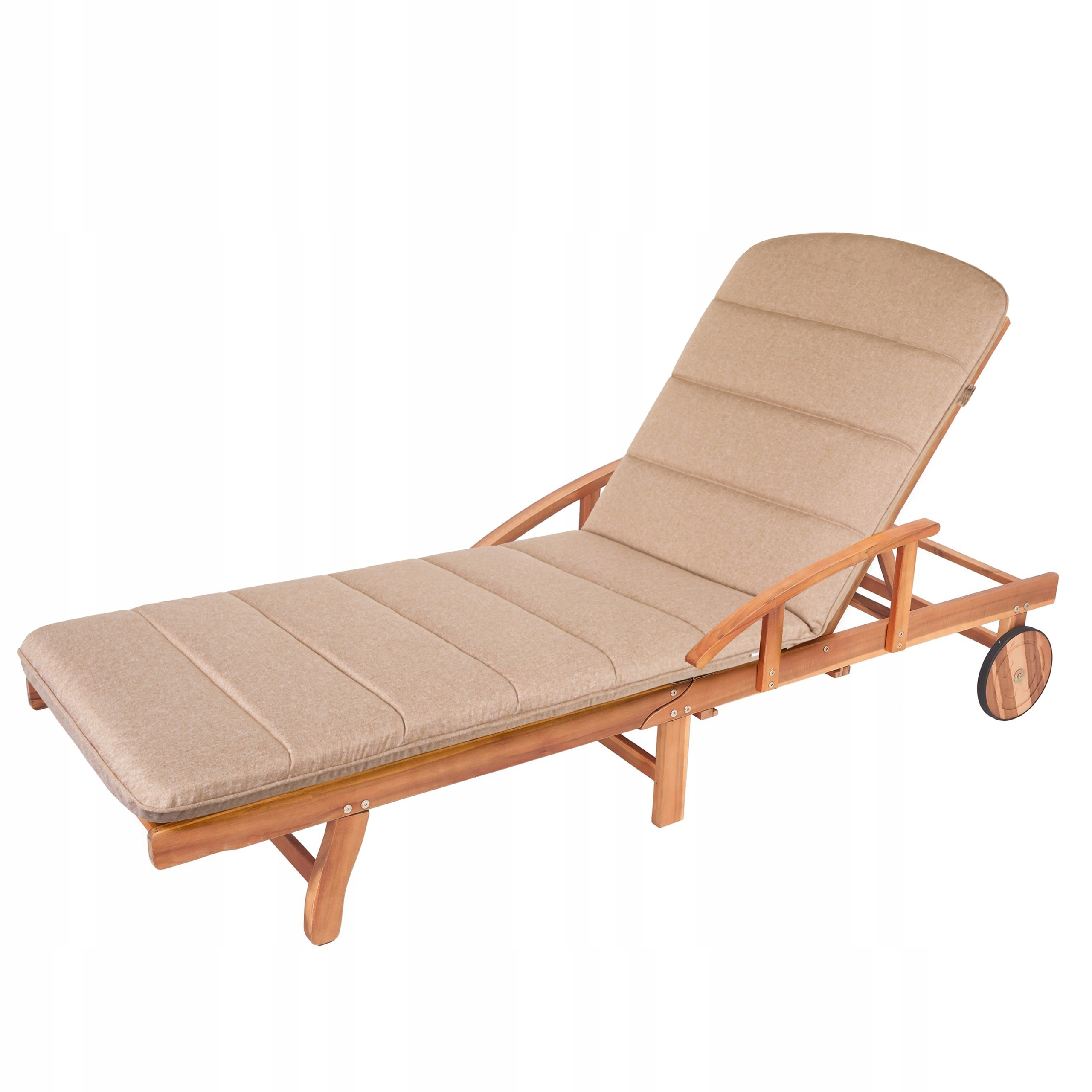 Dlhý vankúš na plážové záhradné ležadlo 185 x 60 cm