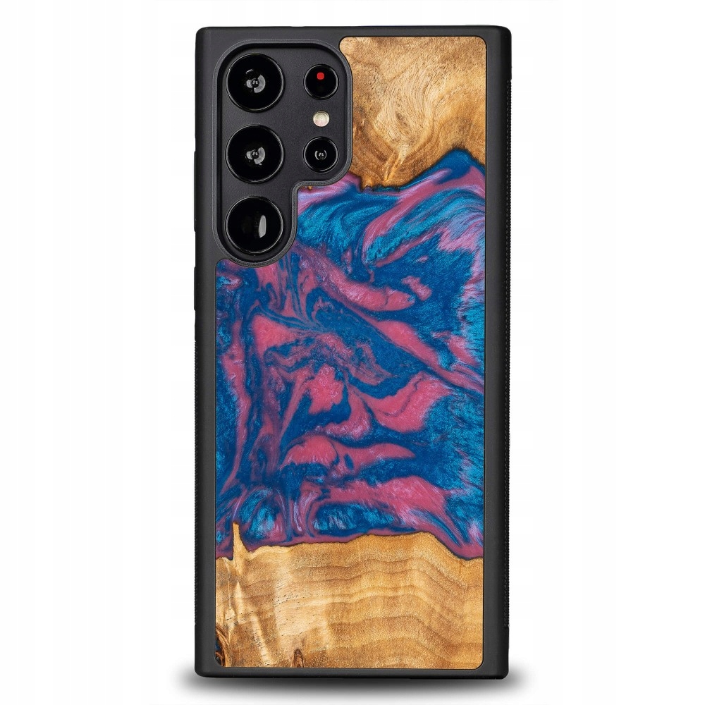 Pouzdro Bewood Unikátní pro Samsung Galaxy S23 Ultra Neony Vegas