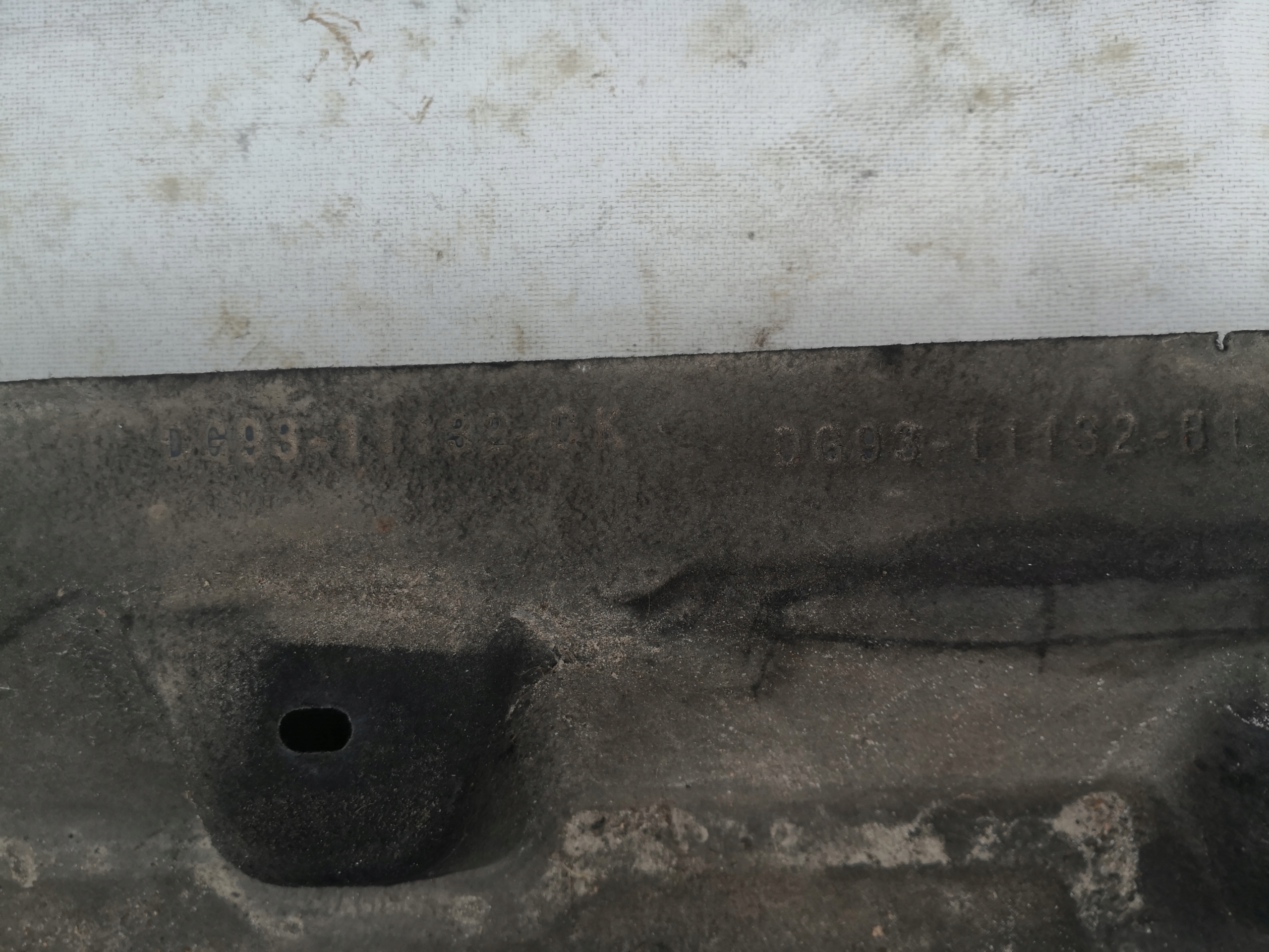abdeckung Blende Abdeckung Unterfahrschutz MONDEO MK5 DG93-11132-CK