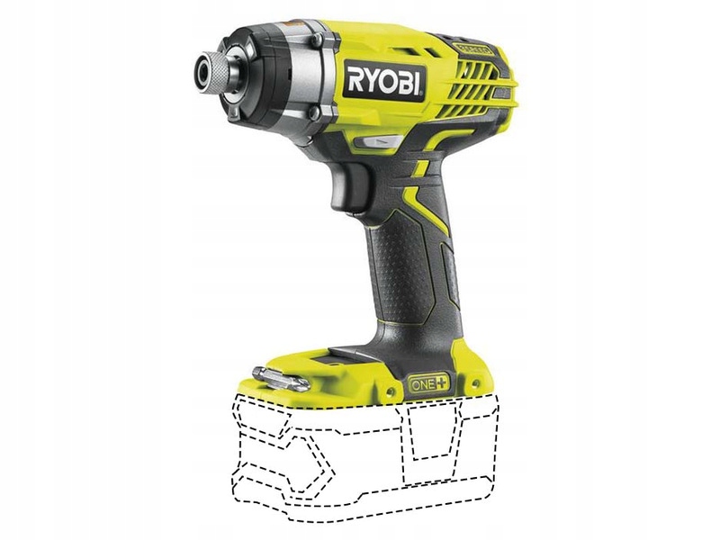 Klucz udarowy RYOBI R18ID3-0