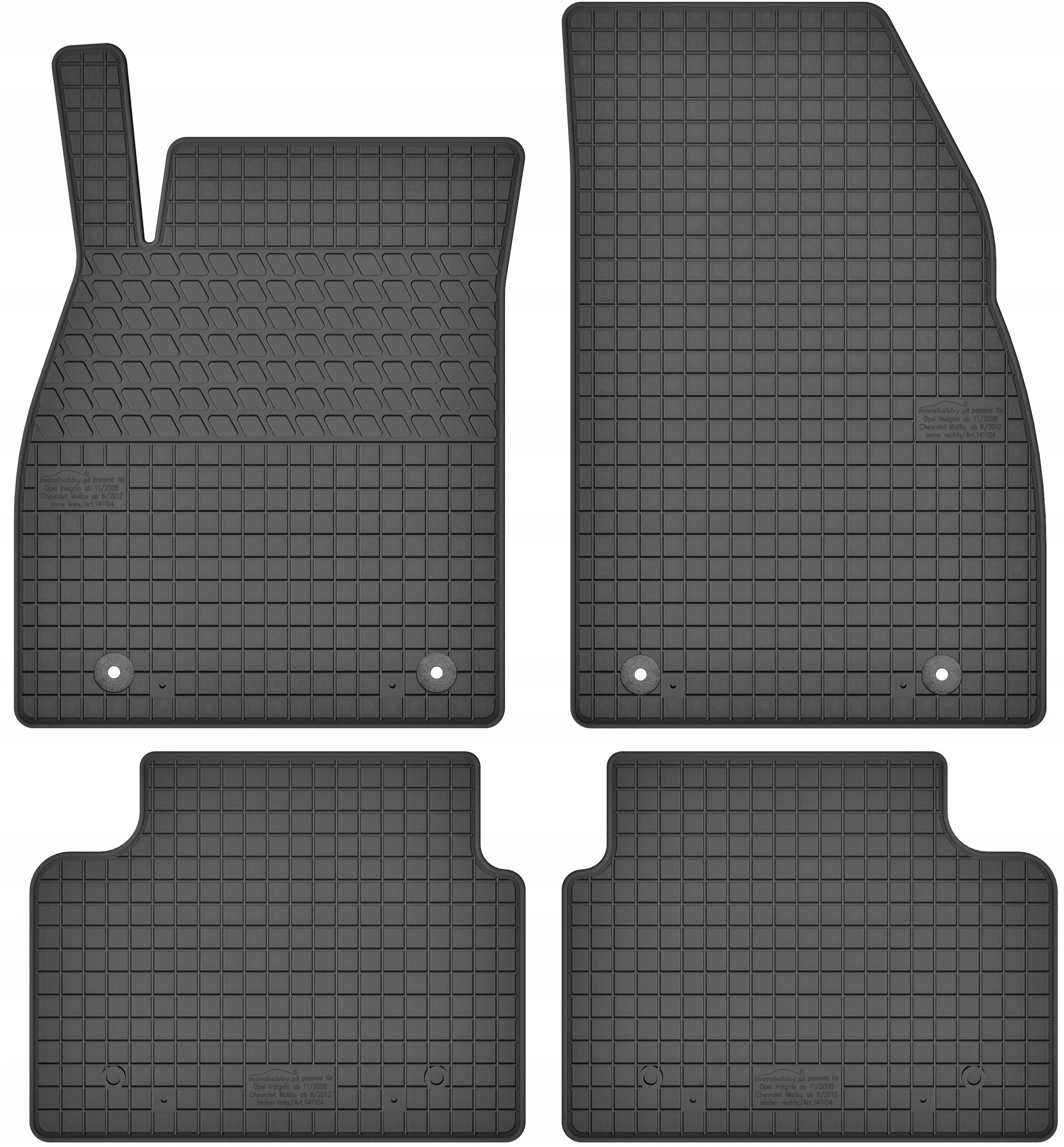 

Opel Insignia 2008-2014 Dywaniki gumowe
