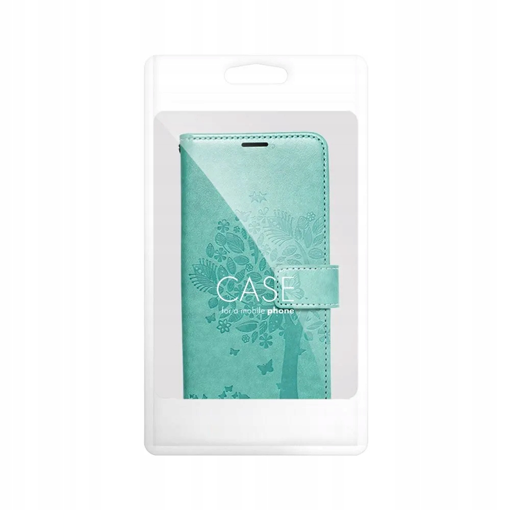 Kabura Mezzo Book do Motorola G06 drzewo zielony