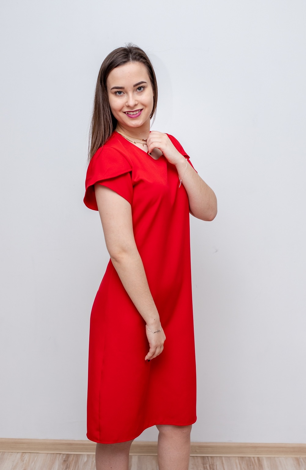 GUSTOWNA ELEGANCKA KLASYCZNA SUKIENKA DAMSKA 46 Okazja koktajlowa