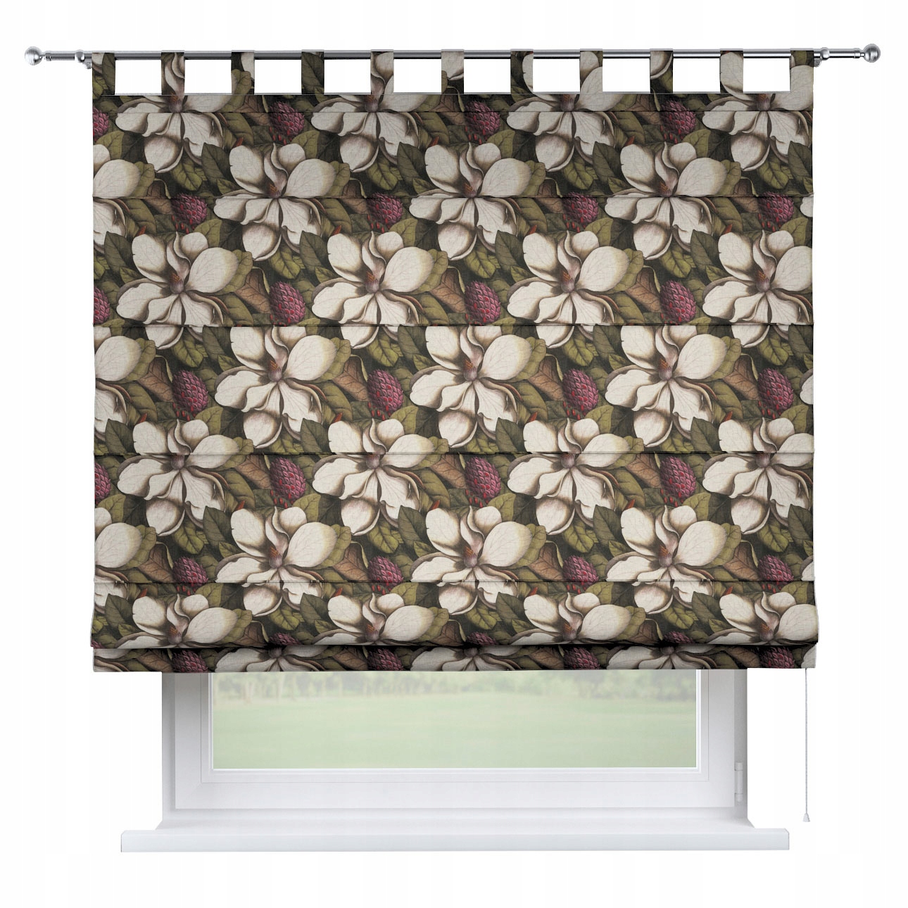 Hotová římská roleta Verona 160 x 170 cm zelená