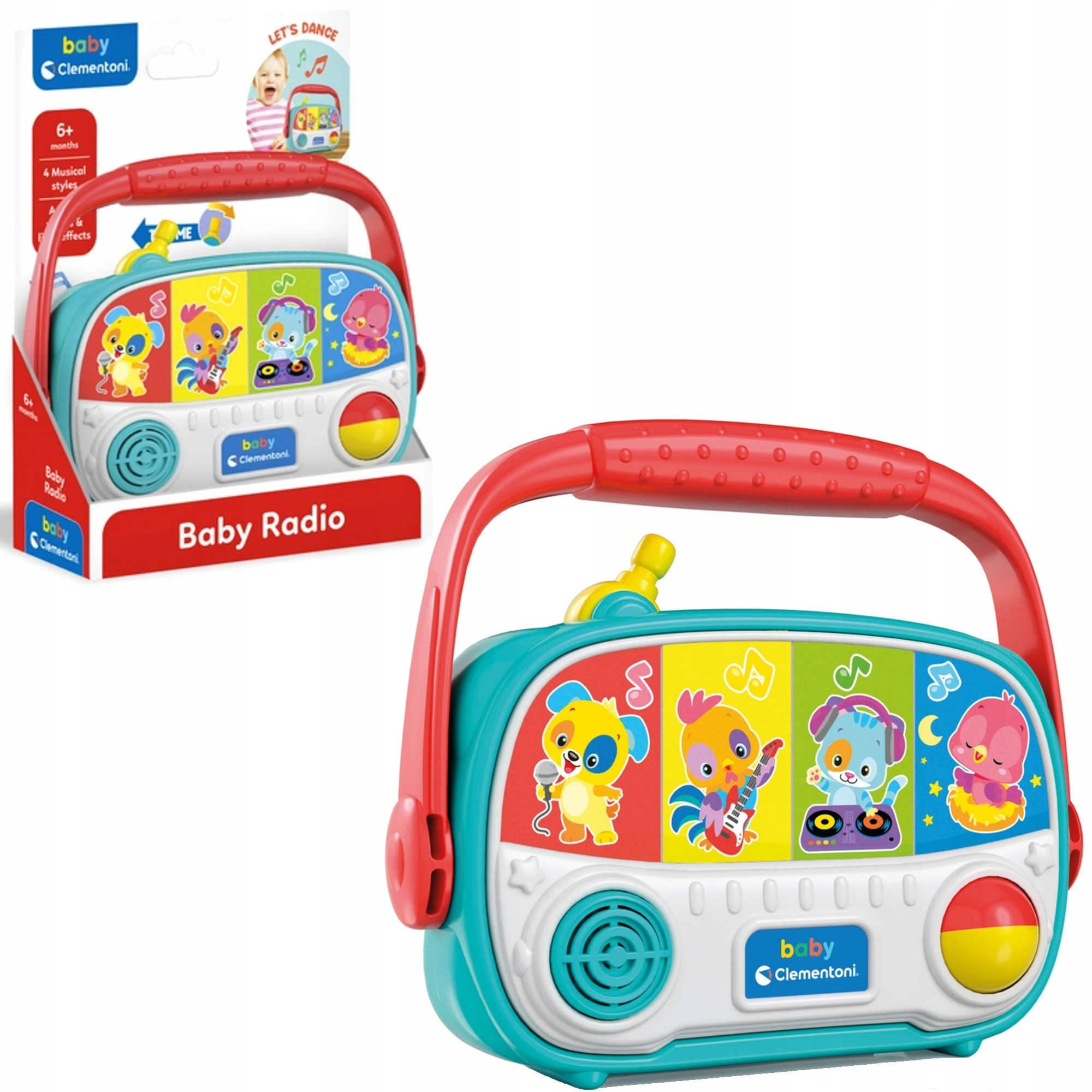 

Radio dla dzieci baby Clementoni 17470