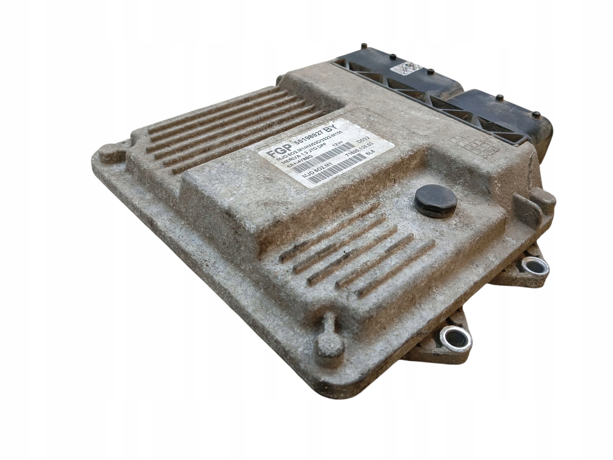 computer control unit of the engine OPEL MERIVA A 1.3 CDTI 75KM 55198927