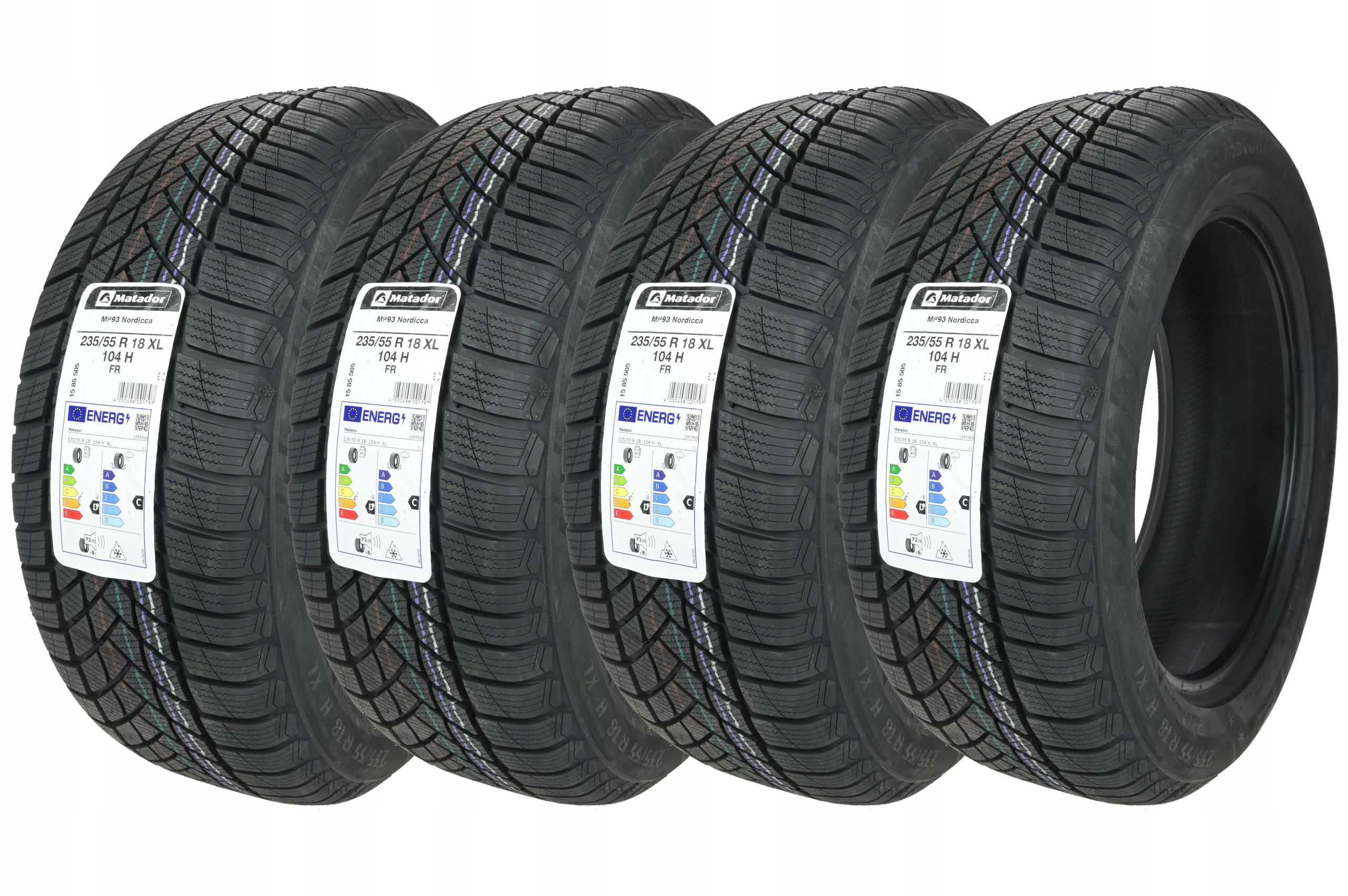 

4 x 235/55R18 104H MP93 Nordicca Matador Zima Rant