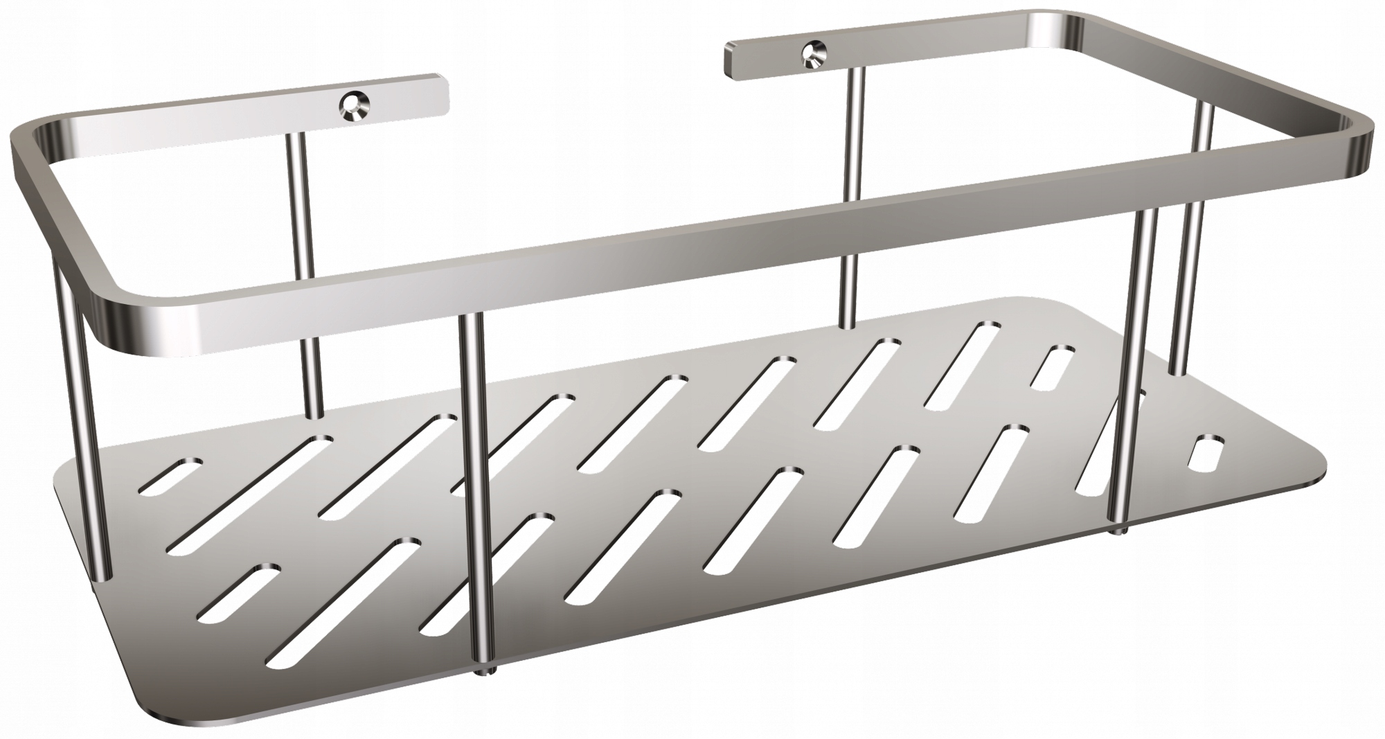 Obdĺžnikový kôš z ocele Andex 490/SG Technic 490/SG