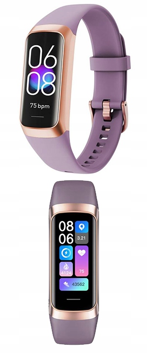 SMARTWATCH ZEGAREK DAMSKI MĘSKI SMARTBAND SPORT MENU PL PULS WODOODPORNY Lokalizator GPS nie