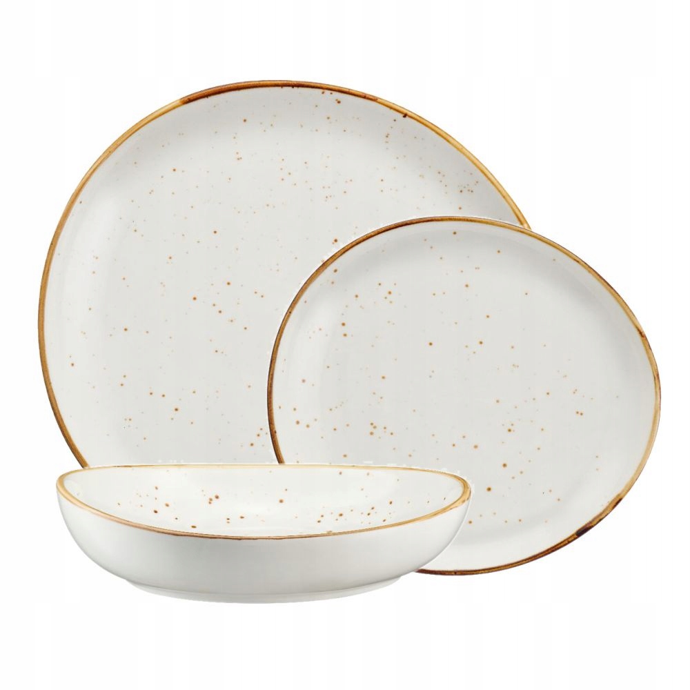 Villa Italia Sada porcelánových tanierov pre 6 osôb Ammos