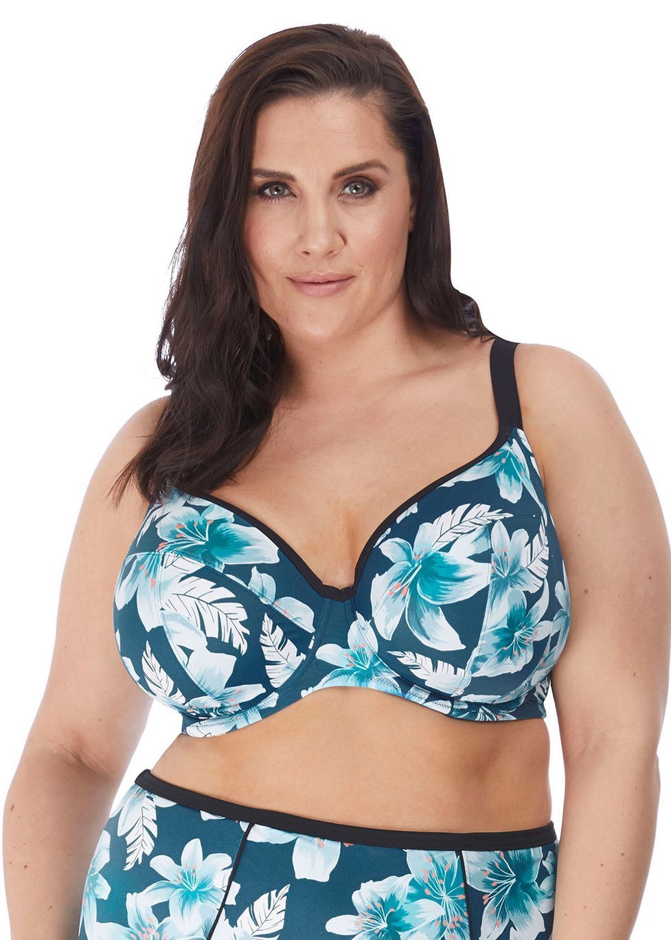 Elomi Horní díl plavek 100FF/44FF EU-100H Island Lily ES7222PEO