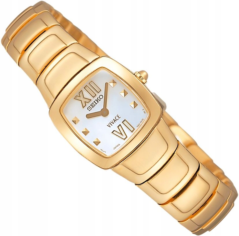 Elegantní Dámské Hodinky Seiko SUJ778 Čtvercové Malé Bižuterní 20 mm Box