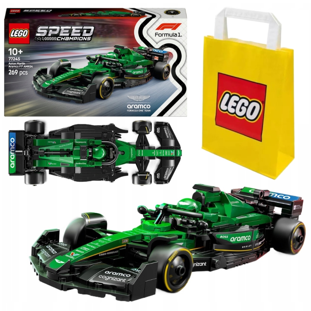 Lego Speed Champions Stavebnice Formule Aston Martin Aramco AMR24