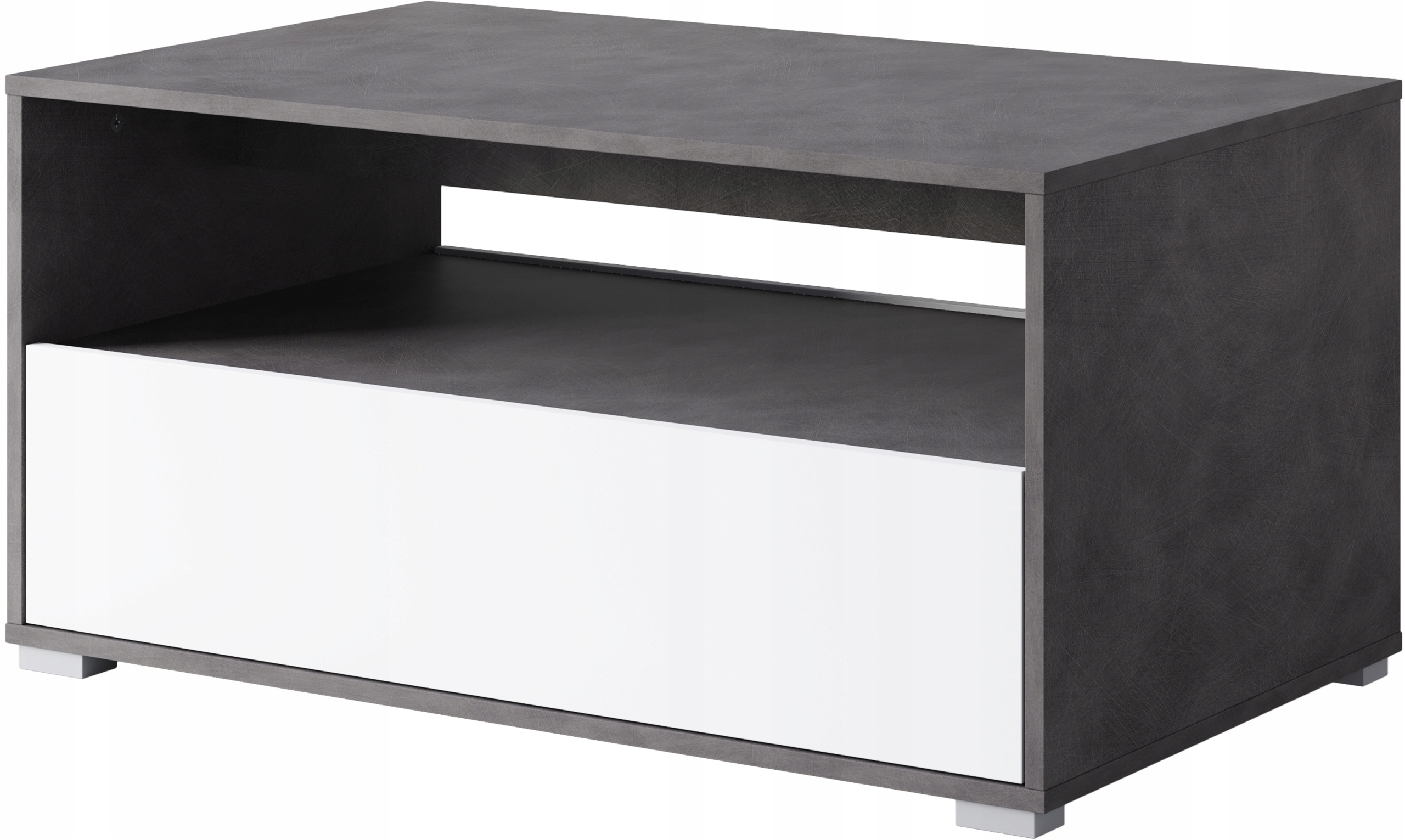 Stolik kawowy NAIROBI II Matera / Biały