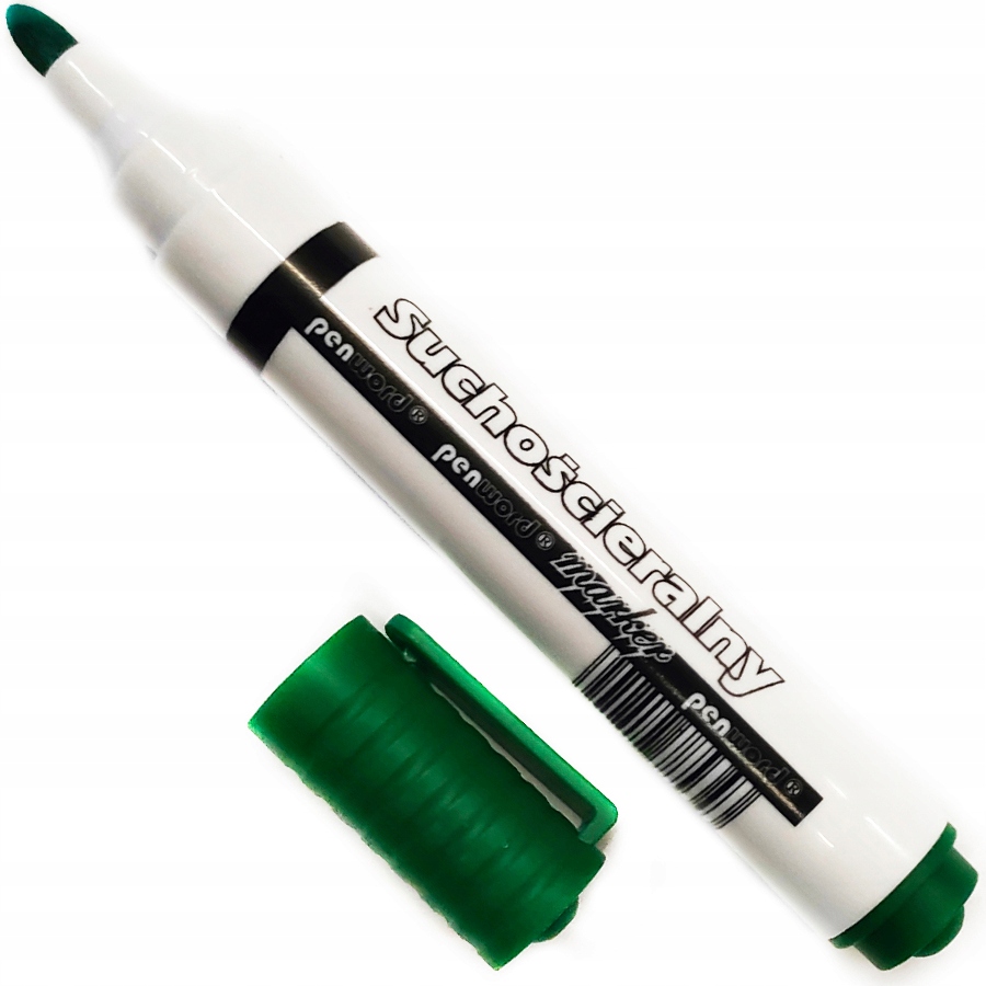 MARKERY 4 SZT. SUCHOŚCIERALNE - GĄBKA Z MAGNESEM Producent inny