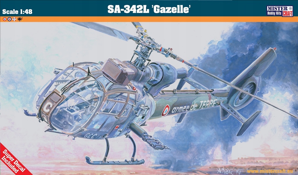 Mistercraft F-33 SA-342L Gazelle 1:48