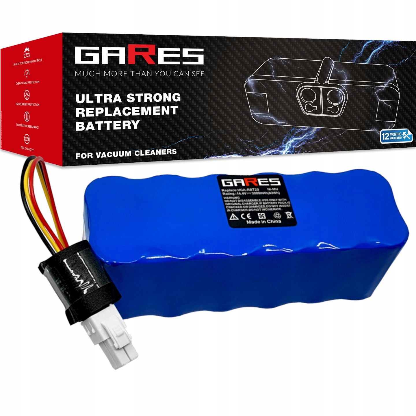 Baterie Akumulátor pro Samsung SR8850 SR8855 SR8824 SR8F30 SR8F40 14,4V 3Ah