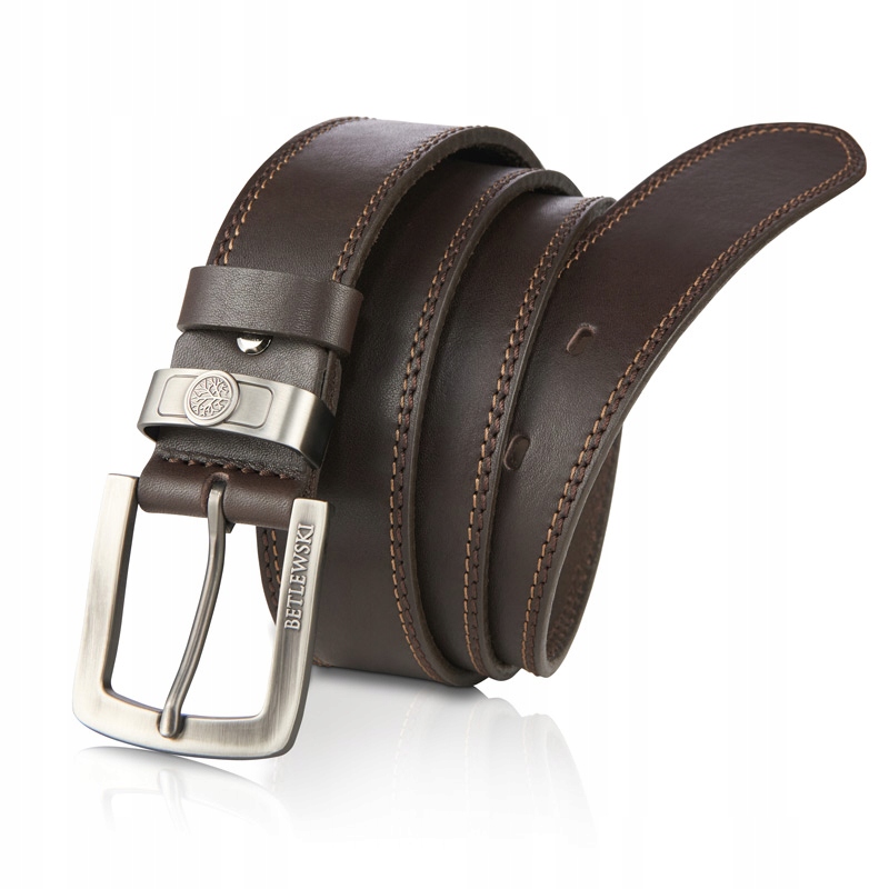 

Betlewski pasek męski skórzany spodni klamra skóra