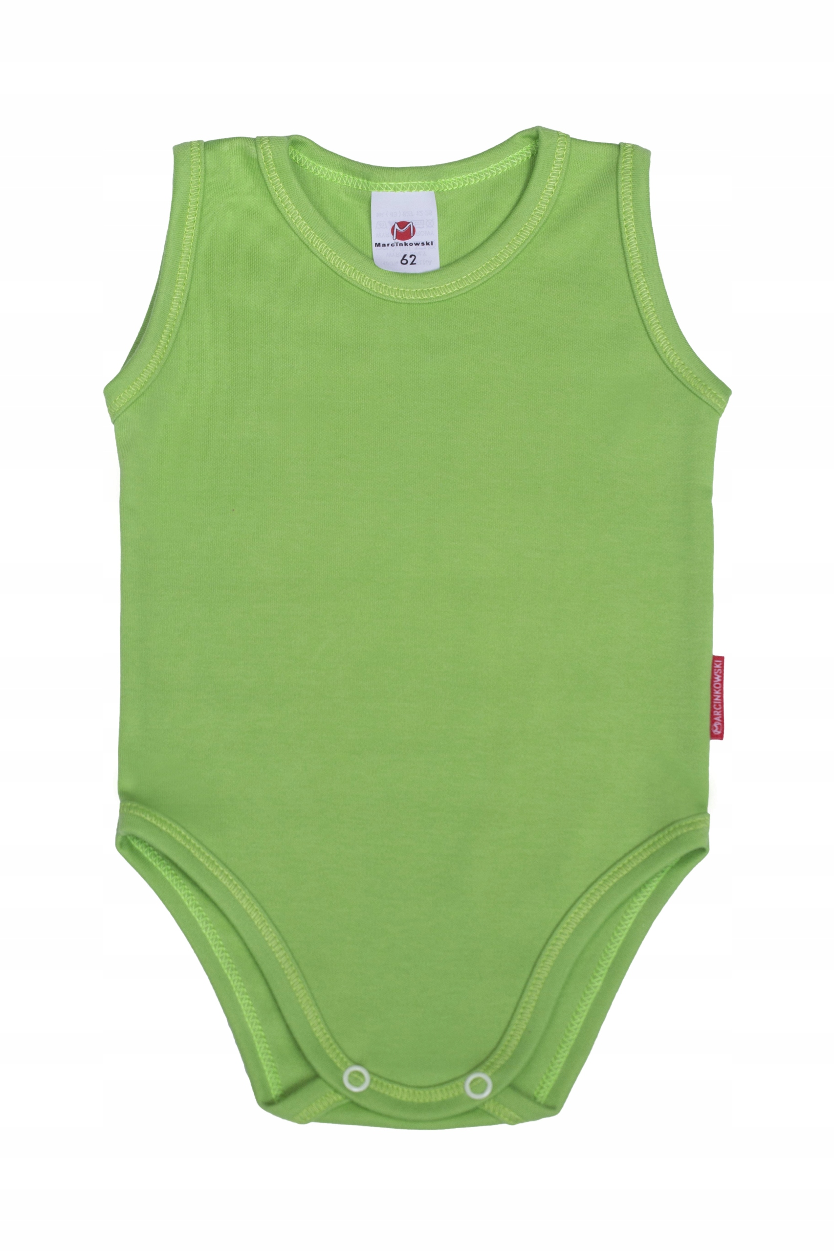 

Body Zielone Różne Kolory Gładkie 104 CM Bawełna