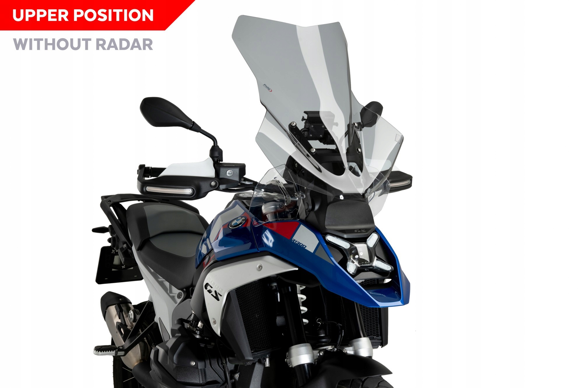Turistické sklo Puig Bmw R1300GS 24 (bez radaru Aac) Mierne tónované